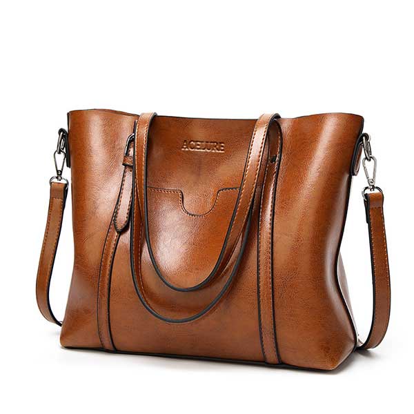 High-End Leather Shoulder Bag for Women
