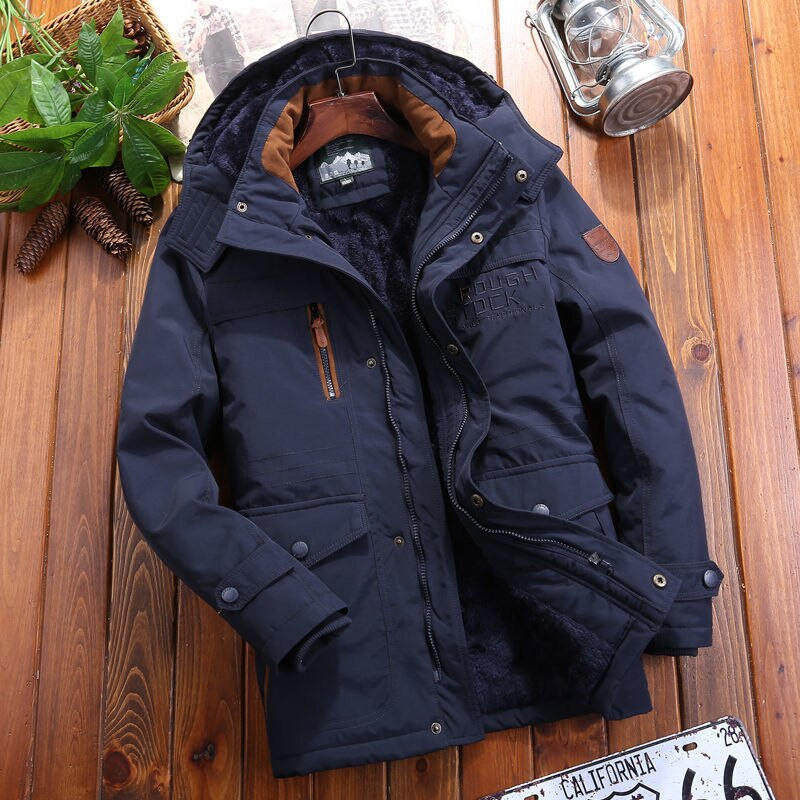 Fleece jacket with multiple padded pockets
