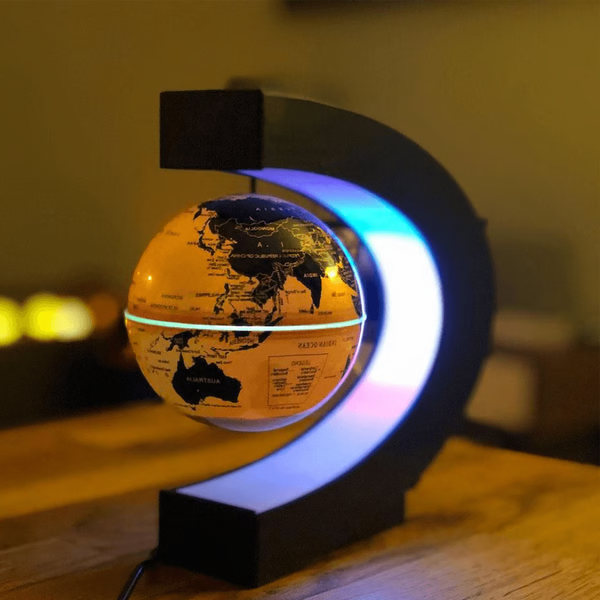LED Illuminated Magnetic Globe