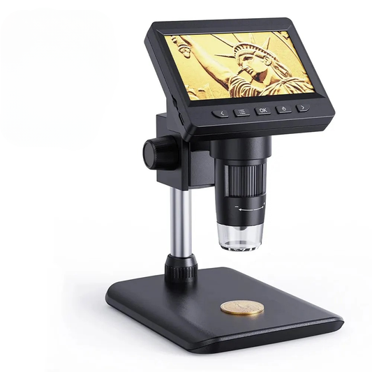 Digital Soldering Microscope (4.3 Inch Display) for Electronics Repair