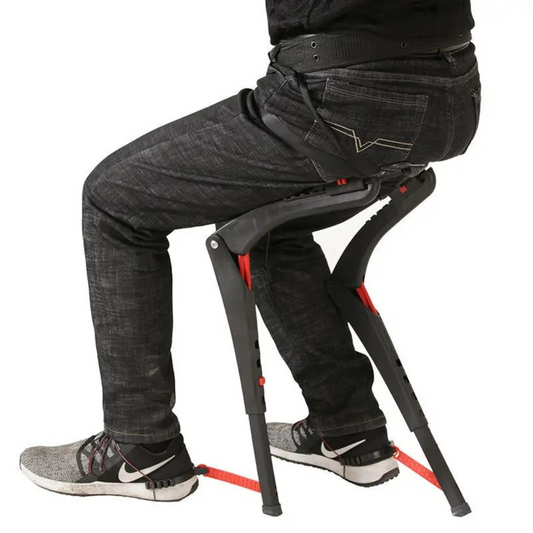 Foldable Exoskeleton Chair for Outdoor Activities