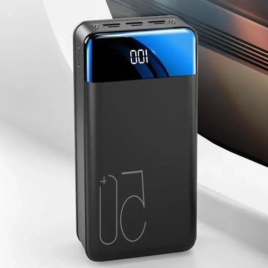 High-Capacity 100,000mAh Portable Power Bank for Phones, Tablets, and Laptops