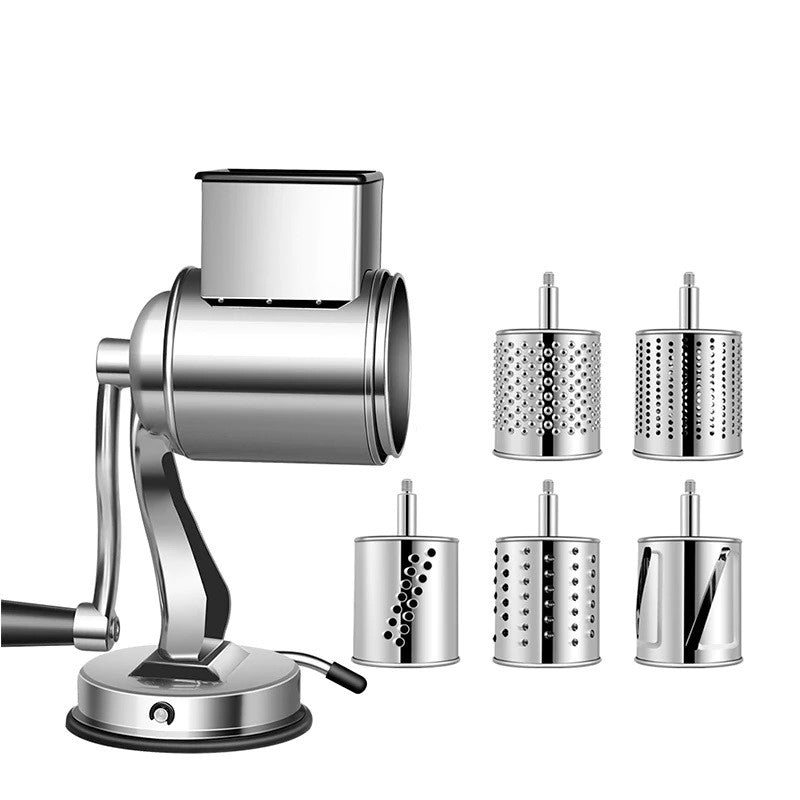 Versatile Rotary Kitchen Grater