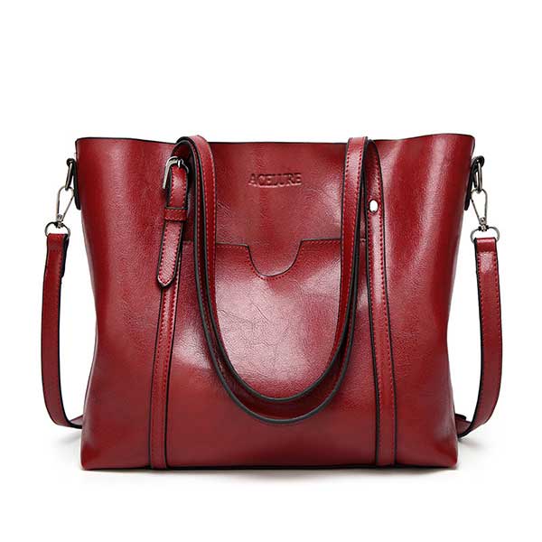 High-End Leather Shoulder Bag for Women