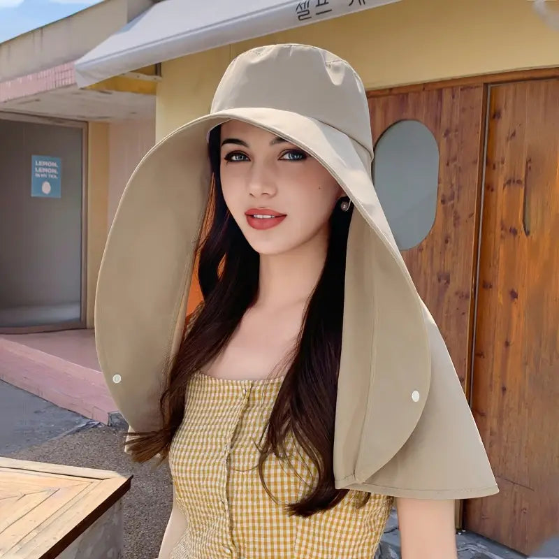 Women's Stylish Wide-Brim Sun Hat