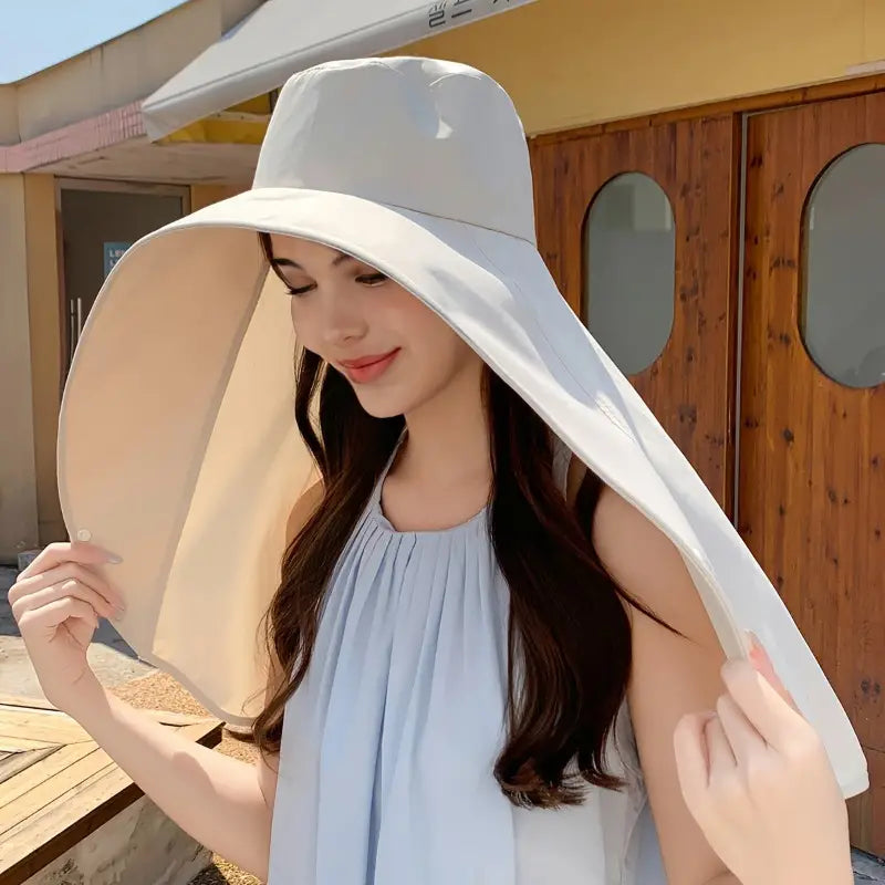 Women's Stylish Wide-Brim Sun Hat