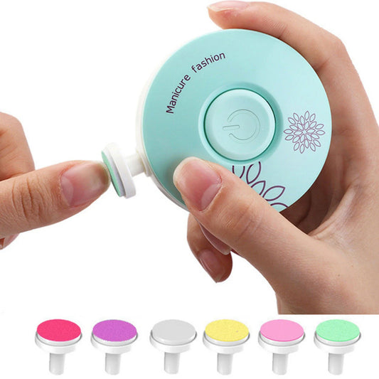 Electric Baby Nail Filer with 6 Heads