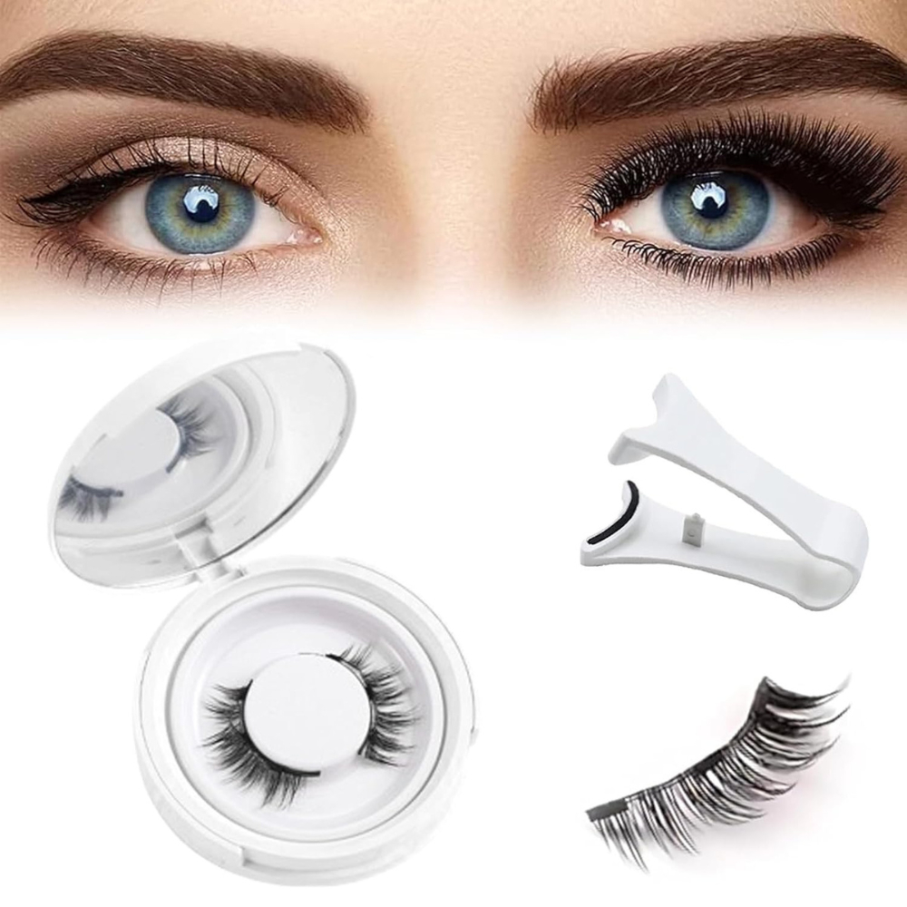 Magnetic Lash & Tweezer Kit: Glue-Free Application