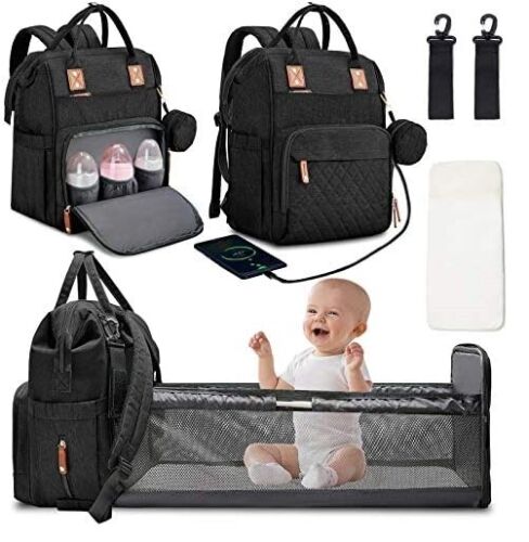 Portable Baby Cot and Changing Bag