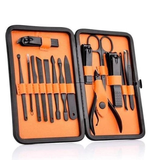 Professional 15-Piece Manicure Kit in Travel Case