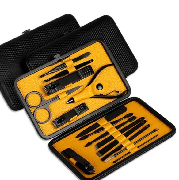 Professional 15-Piece Manicure Kit in Travel Case