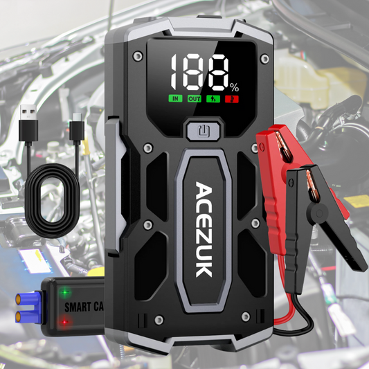 3000A Portable Car Jump Starter and Power Bank