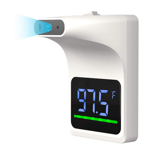 Wall-mounted infrared thermometer