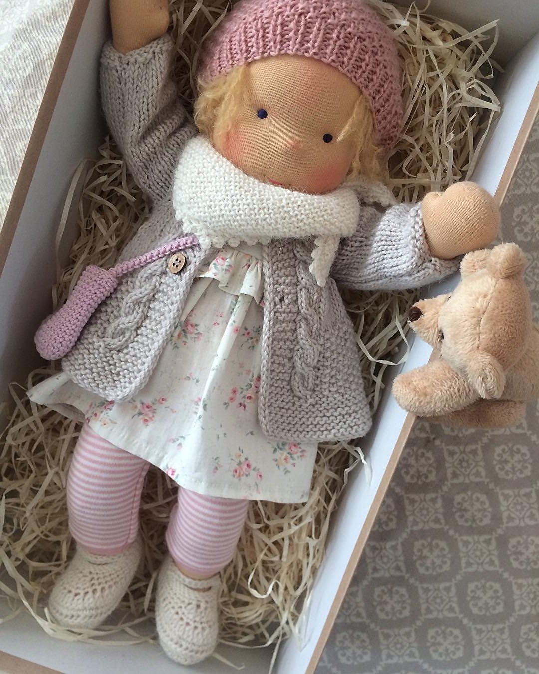 Handcrafted Waldorf Artist Doll