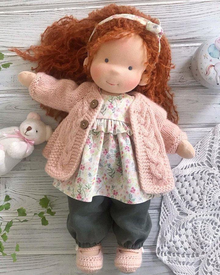 Handcrafted Waldorf Artist Doll