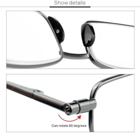 Foldable Reading Glasses for Men and Women