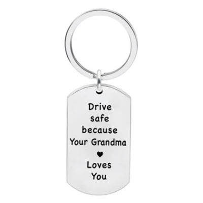 Stainless Steel Keychain Reminder Gift