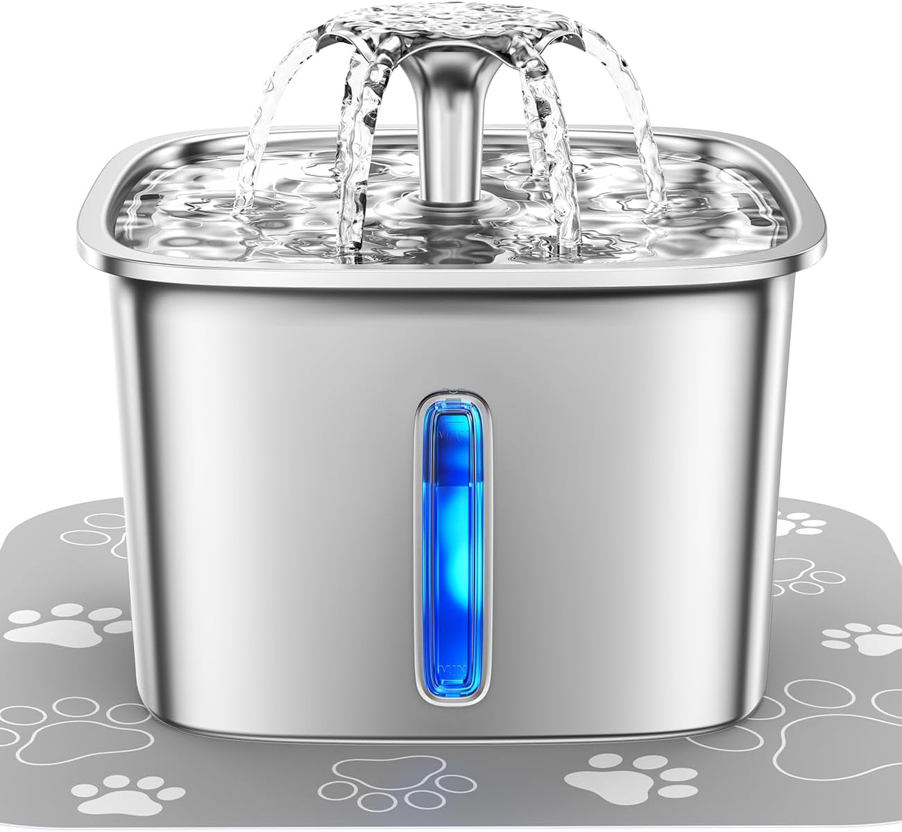 Pet Hydration Stainless Steel Fountain