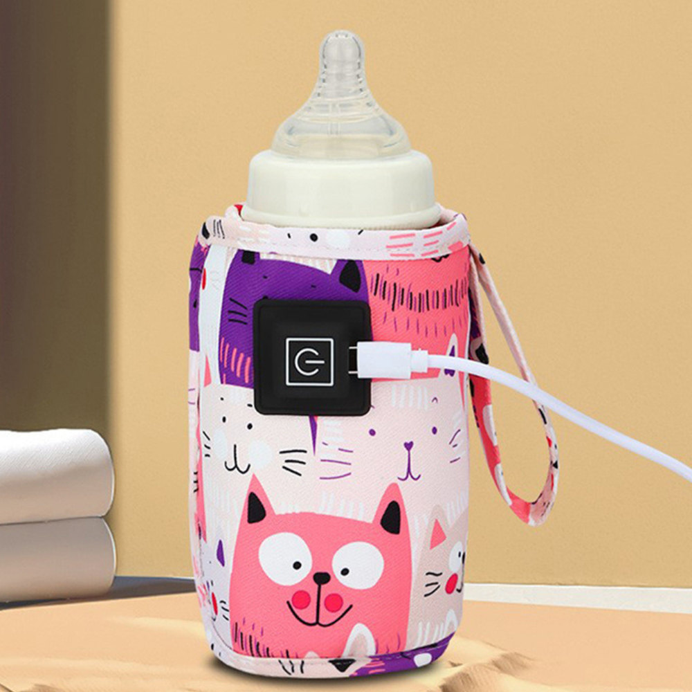 Travel-Sized USB Bottle Warmer for Baby Formula