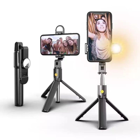 Bluetooth Selfie Stick with LED Light