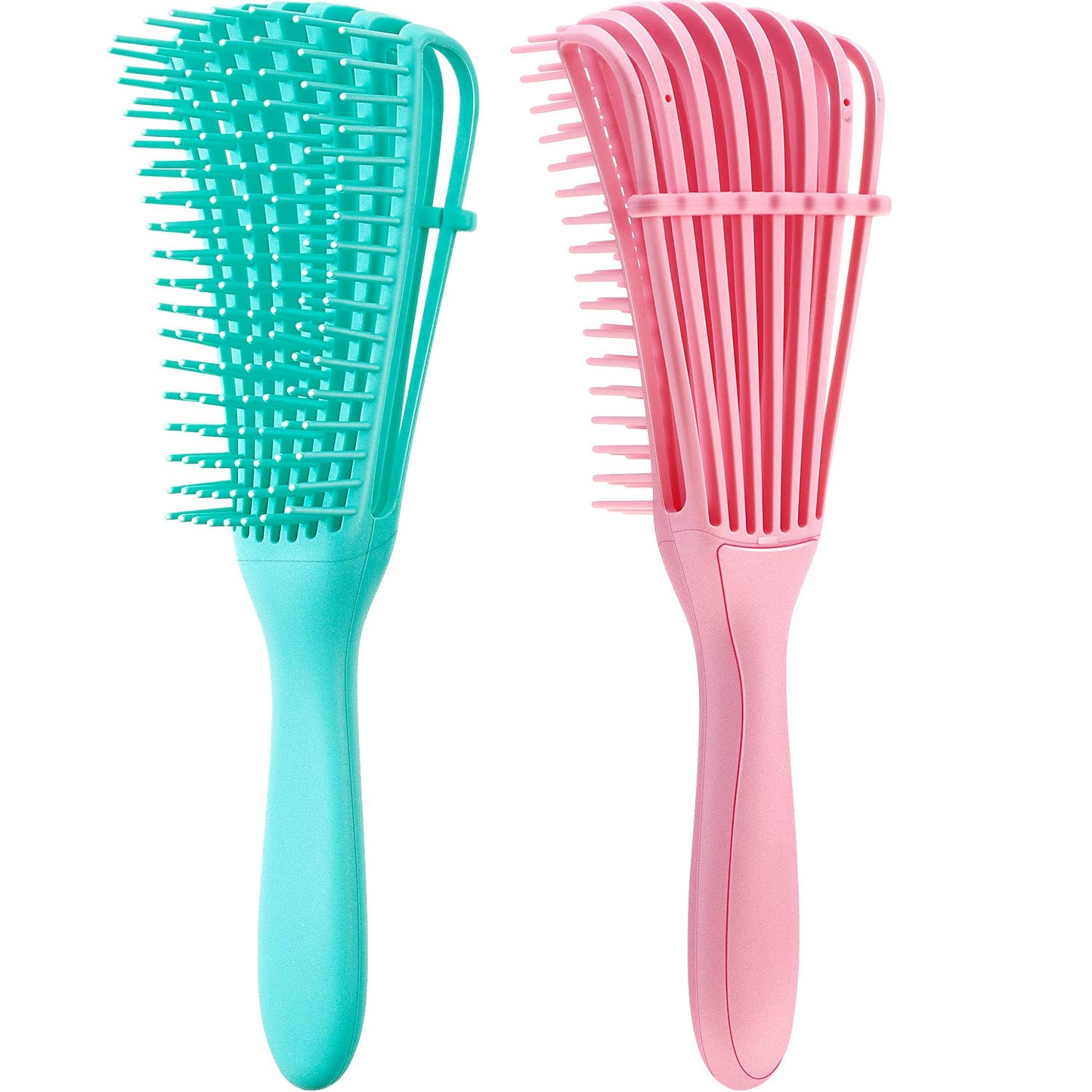 Two Detangling Brushes for 3a-4c Curly Hair