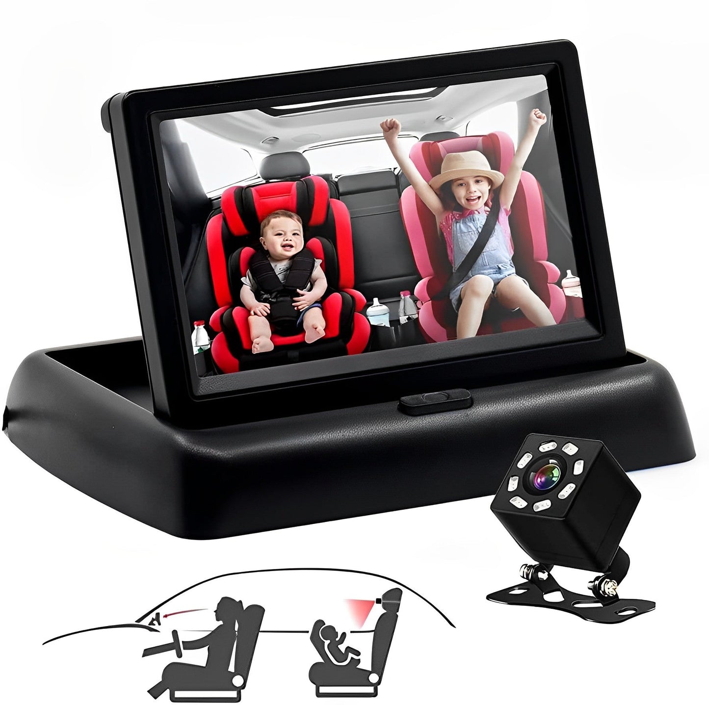 High-End Vehicle Baby Monitor