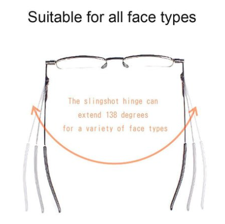 Foldable Reading Glasses for Men and Women