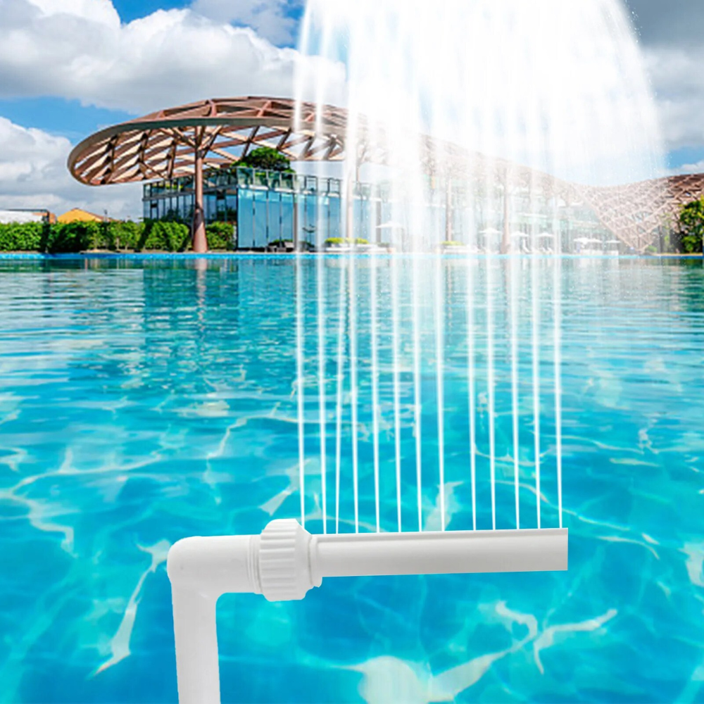 Illuminated Pool Fountain Spray