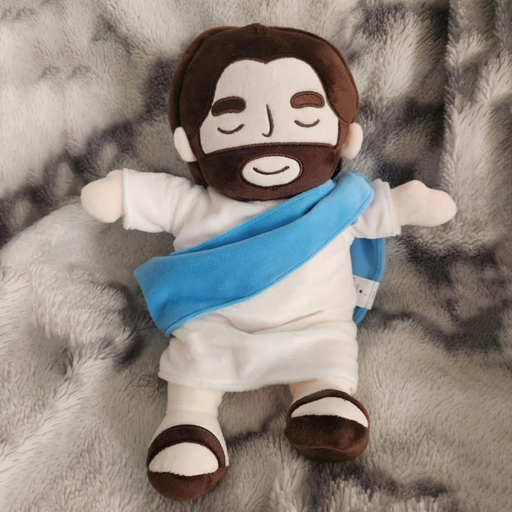 Calming Jesus Plush for Better Sleep