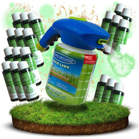 Liquid Lawn Seed for Easy Application