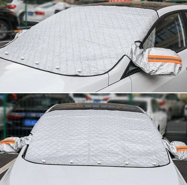 Magnetic Snow Shield for Cars