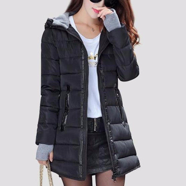 Women's Long Quilted Jacket