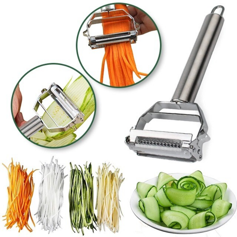 Versatile Stainless Steel Vegetable Peeler