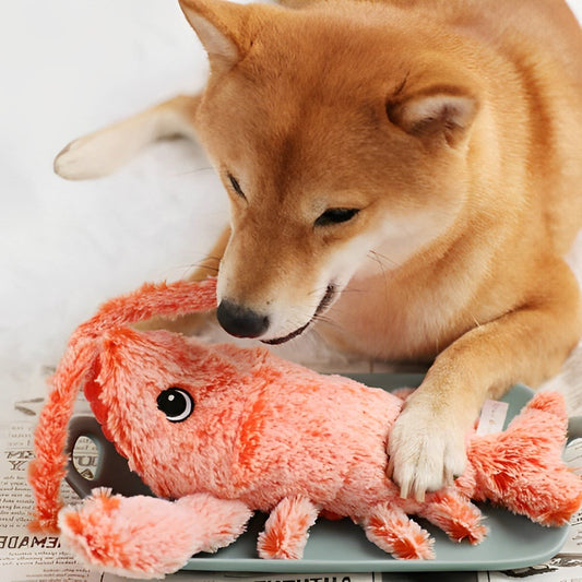 Interactive Lobster Dog Toy