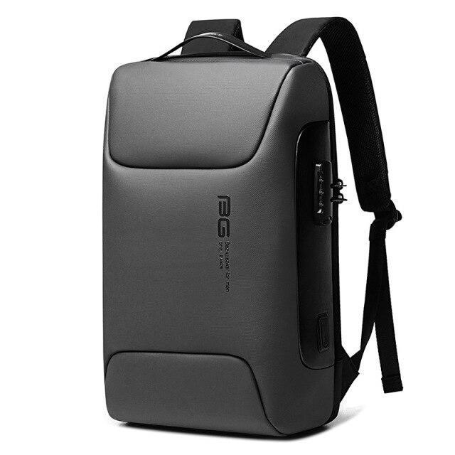 Water-resistant secure backpack