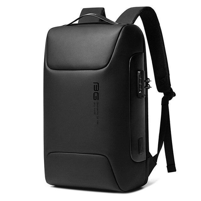 Water-resistant secure backpack