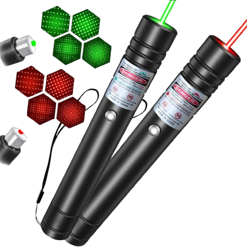 Powerful Long-Distance Green Laser