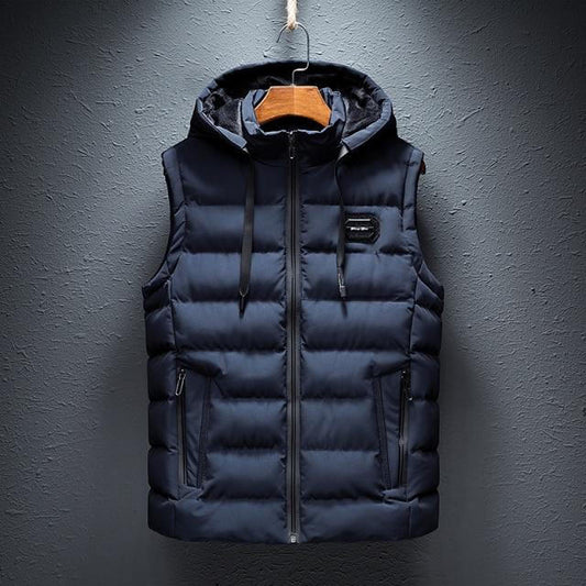 Simple Hooded Vest