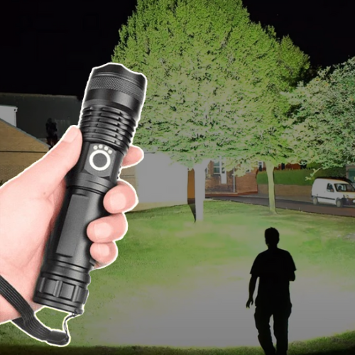 Ultra-Bright 90000 Lumen XHP50.2 Flashlight