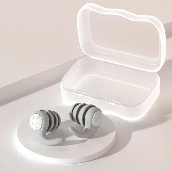 Silicone Sleep Earplugs with Noise Reduction