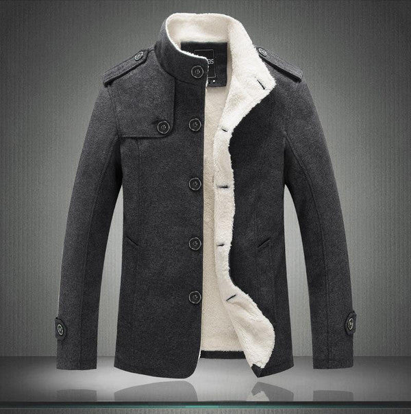 Traditional Wool Trench Coat