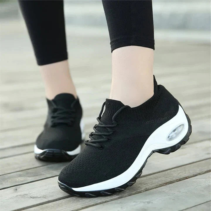 Air-Cushioned Orthopedic Shoes for Women's Comfort and Stability