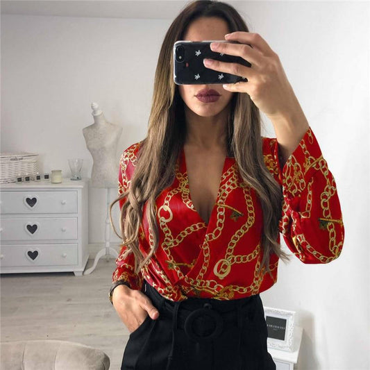 Retro Print Bodysuit