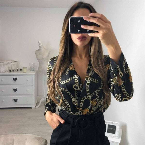 Retro Print Bodysuit