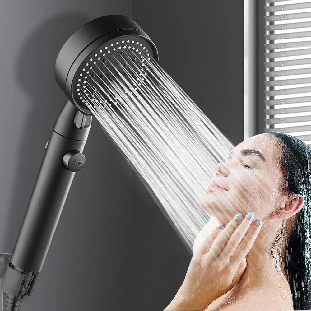 Powerful Showerhead and Hose