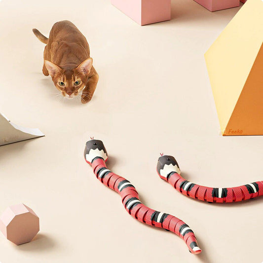 Interactive Smart Snake Cat Toy