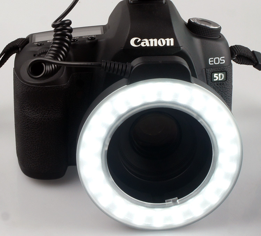 Versatile Camera Ring Light with Reflector