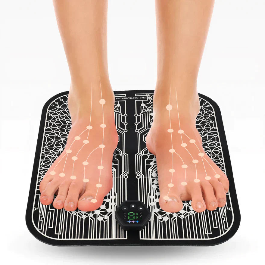 Heated Foot Massager with Rechargeable Battery