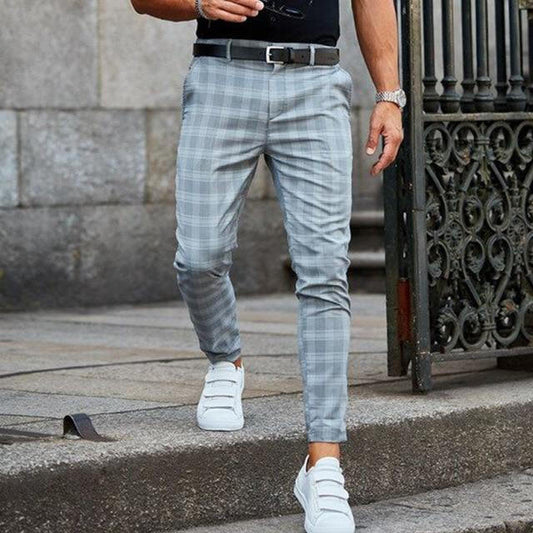 Classic Plaid Trousers