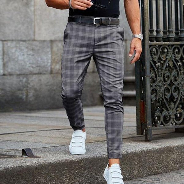 Classic Plaid Trousers